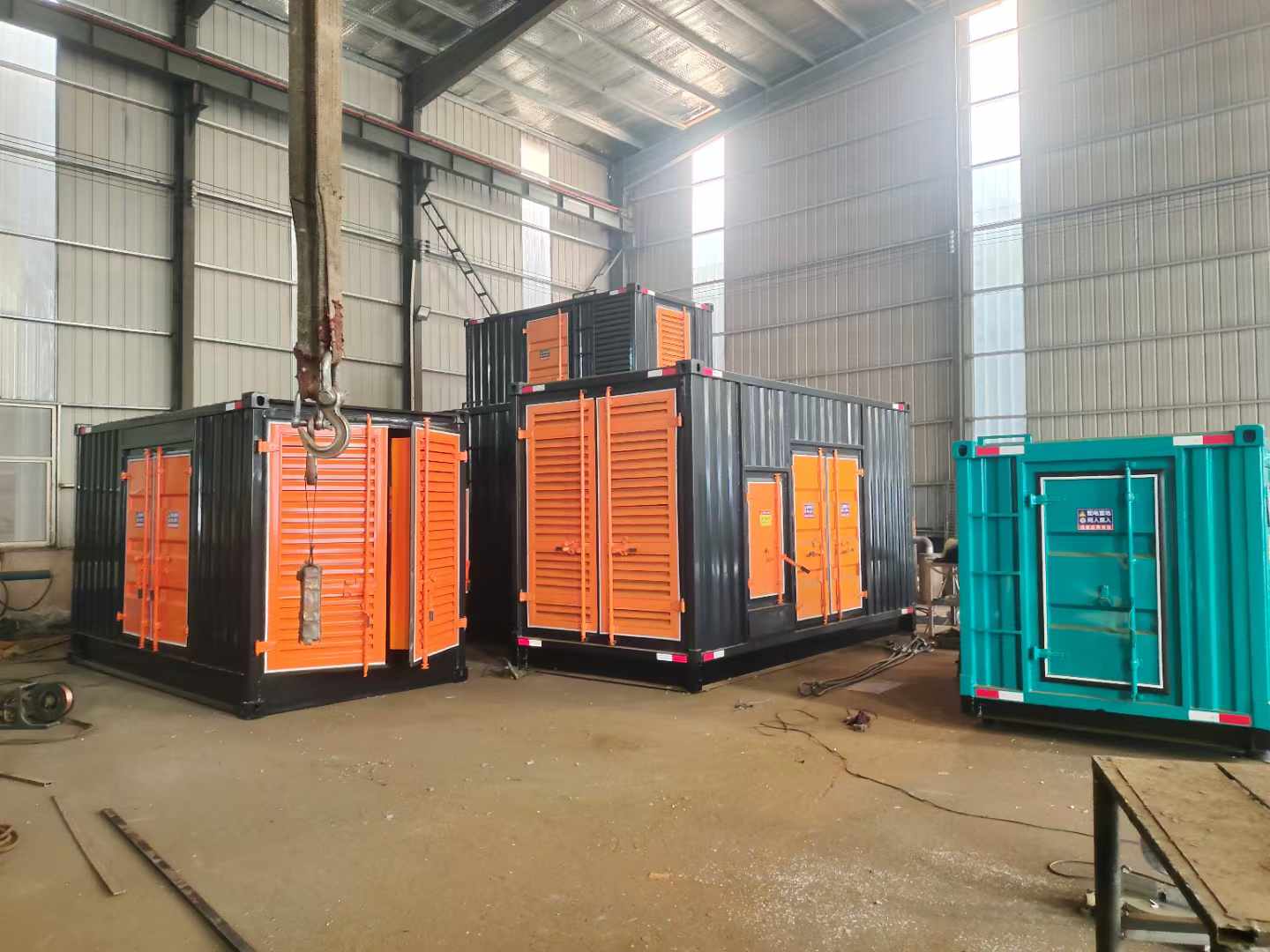 向阳500kw柴油发电机组可以带动多少功率设备?